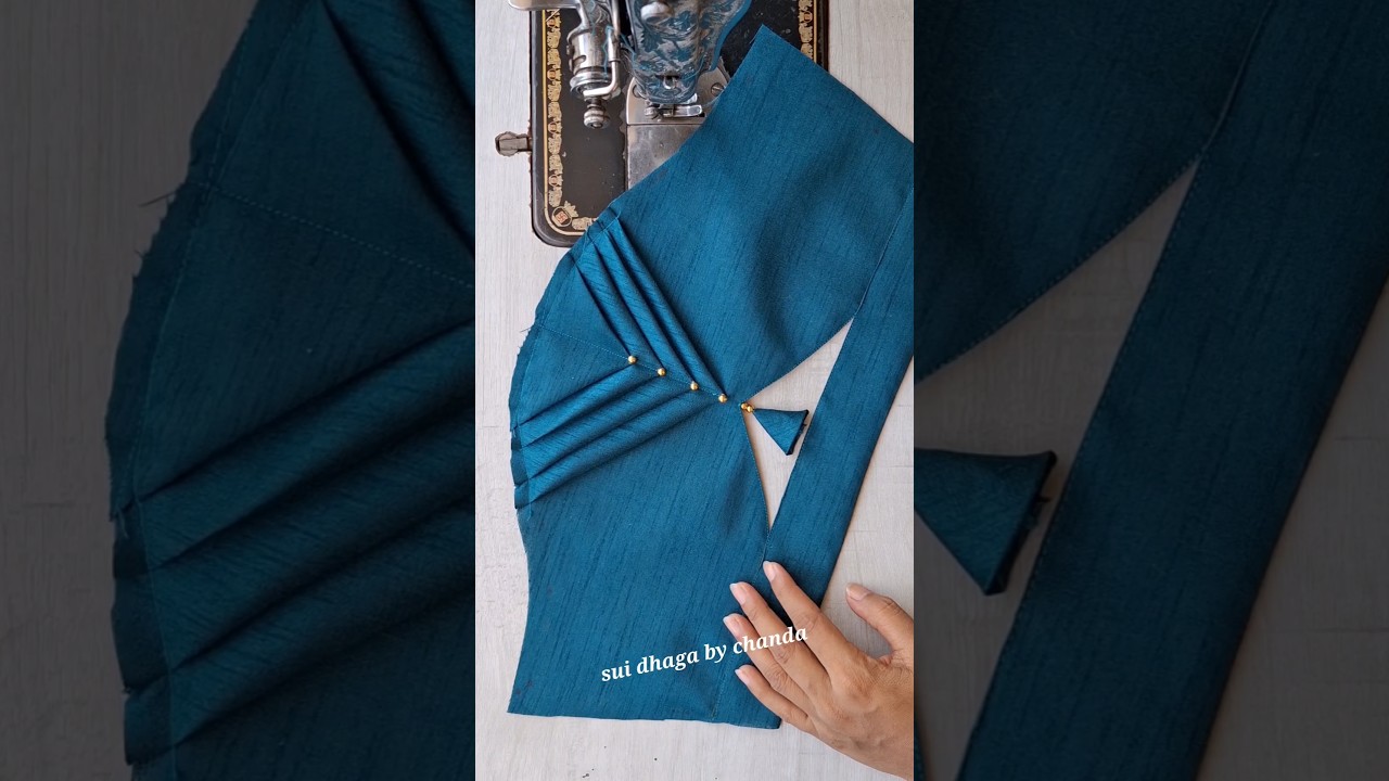 sleeve design cutting and stitching 