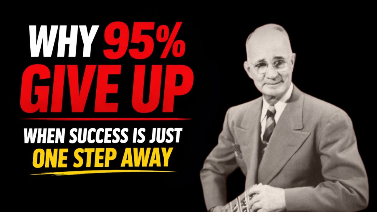 Why 95% Quit Before Success — Napoleon Hill Inspired Mindset Speech