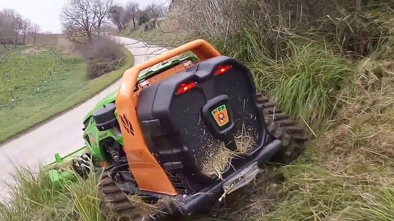 MDB LV 500 Pro Green Climber Remote Controlled Mulcher