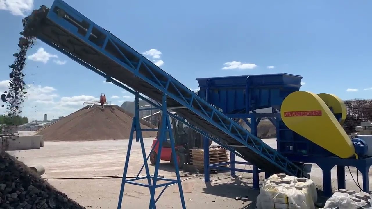 Aztech Brechanlage Crushing plant for hard material (VERKAUFT)