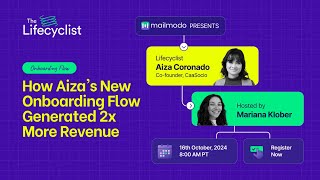How Aiza's New Onboarding Flow Generated 2x More Revenue