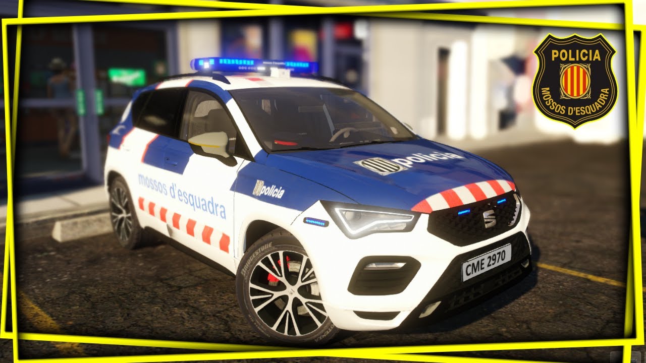 PATRULLANDO DE MOSSOS D'ESQUADRA👮‍♂️ | GTA RP | 🚨CATALUÑA PD🚨