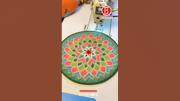 Patchwork Lotus Cushion Making Tutorial (Part 1)