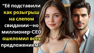 картинка: Её подставили как розыгрыш на слепом свидании—но миллионер CEO ошеломил всех предложением