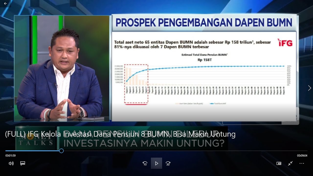 IFG Kelola Investasi Dana Pensiun 8 BUMN, Bisa Makin Untung?