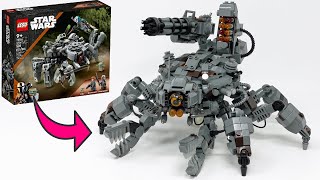 Модернизация танка-паука LEGO StarWars [Идеи зрителя]