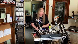 Live Modular Synthesizer & Buchla on Asheville fM with Bill T Miller hosted by DJ Steve Howard  2022