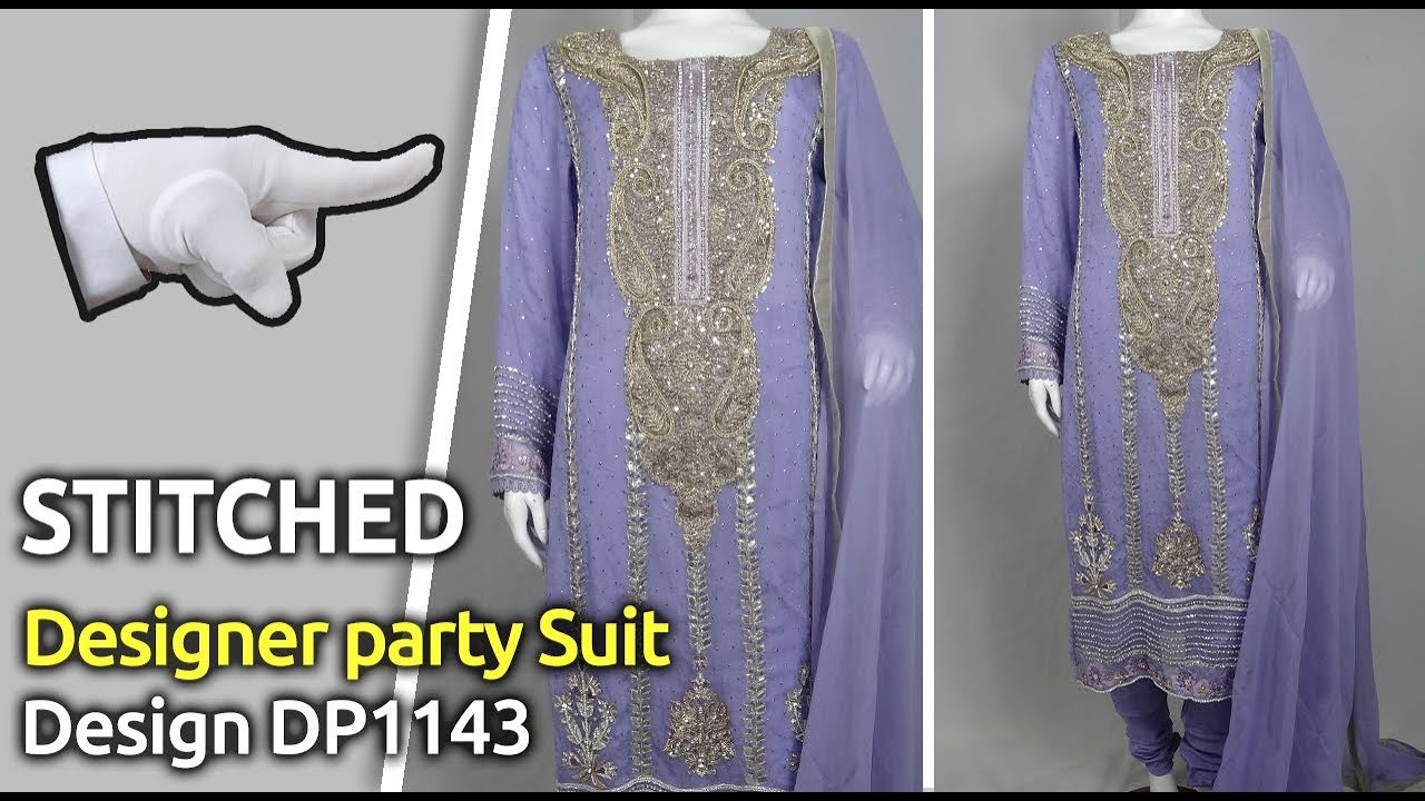 latest beautiful party wear fancy suits for ladies formal dress design dp1143 formal design