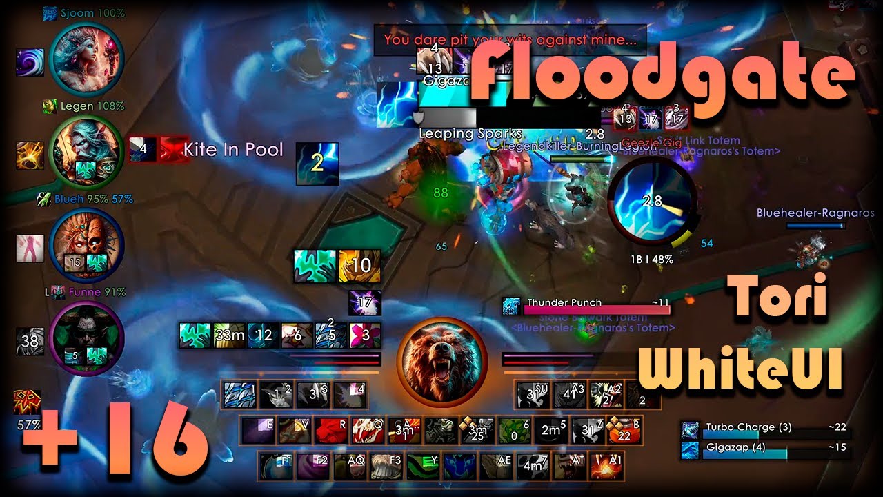 Tori WhiteUI. 4K gameplay. Operation: Floodgate +16. Guardian DRUID