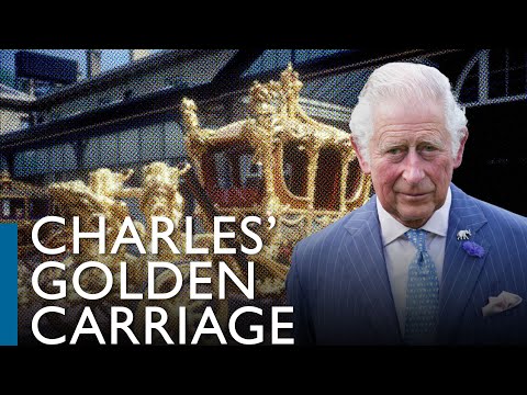 Tour King Charles’ golden coronation carriages