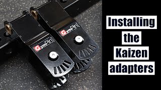 How to install the Kaizen Adapters from Gympin on the Rogue 2.0 trolley arms