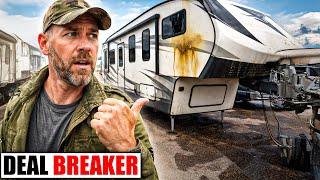 Top 12 RV Red Flags on a Dealer Lot (Walk Away Fast)