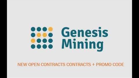 NEW!!! Genesis Mining Open Bitcoin Contracts are BACK!