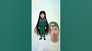 Dame un grrr squid game tutorial #shorts