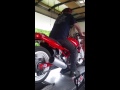 1992 suzuki bandit 400 on the dyno