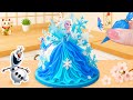 Frozen Elsa Princess Cake | アナと雪の女王エルサプリンセスケーキ | Sweet Japan