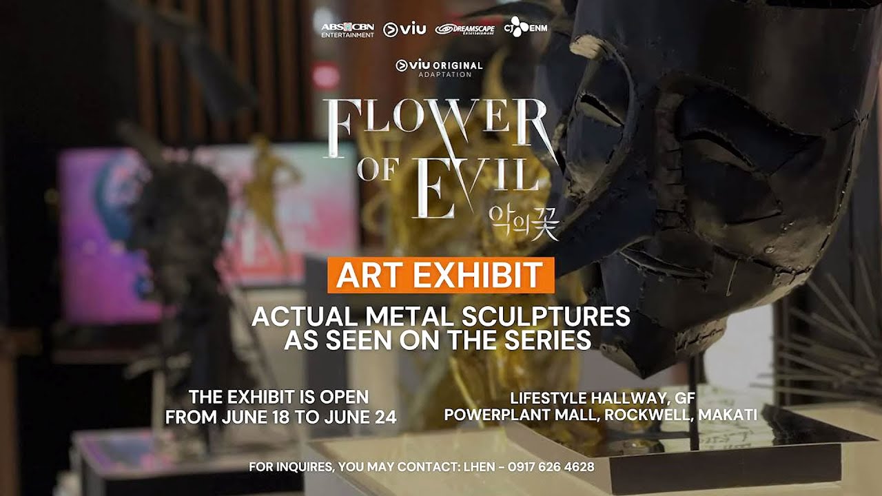 Flower of Evil Art Exhibit Highlights