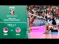 LIVE 🔴 SRB vs. USA - Final 3-4 | Girls U18 Volleyball World Champs 2021