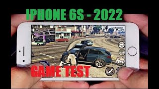 iphone 6s - GAMING TEST 2022
