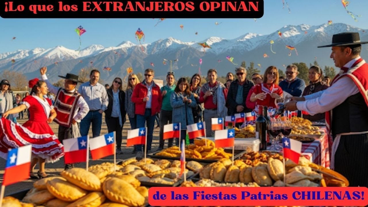 ¡Lo que los EXTRANJEROS OPINAN de las Fiestas Patrias CHILENAS!   @CyberTubeNews