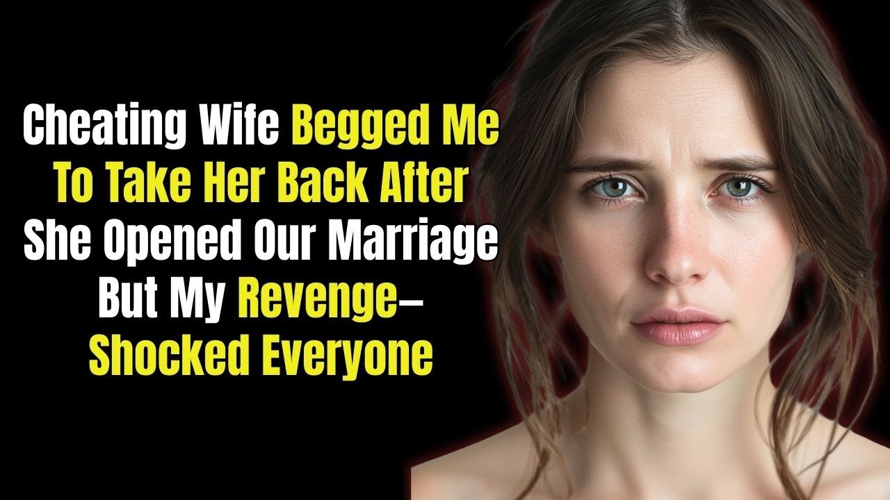 Cheating Wife Begged Me To Take Her Back After She Opened Our Marriage ...