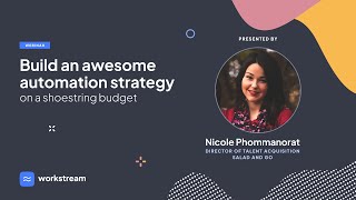 How to automate your recruiting efforts on a shoestring budget [Free webinar]