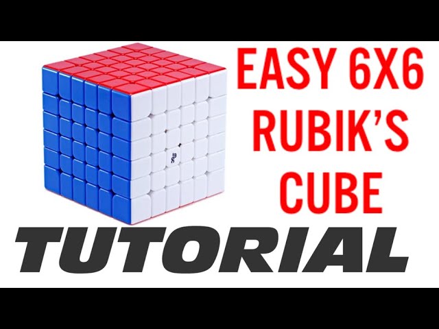 Mens in motus - Rubik's Cube Solving 6x6x6