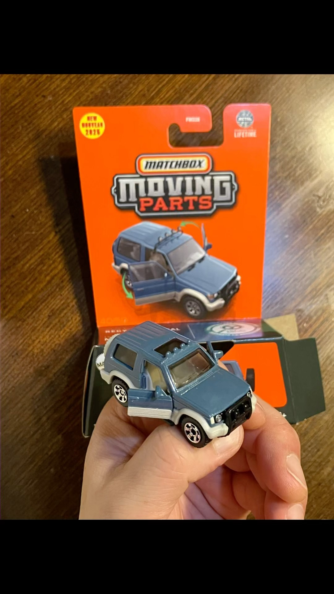 s三菱『パジェロ』【マッチボックス 新製品】Matchbox 1991 MITSUBISHI