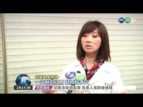 胸悶難喘氣 快按心臟"急救穴"!