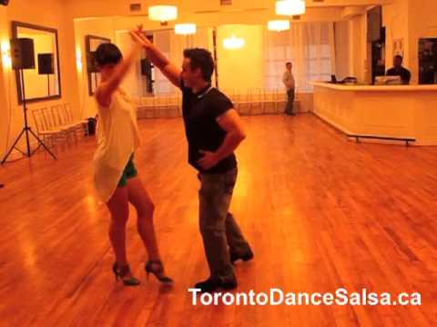 Toronto Dance Salsa Beginner Salsa Combination #43 - YouTube