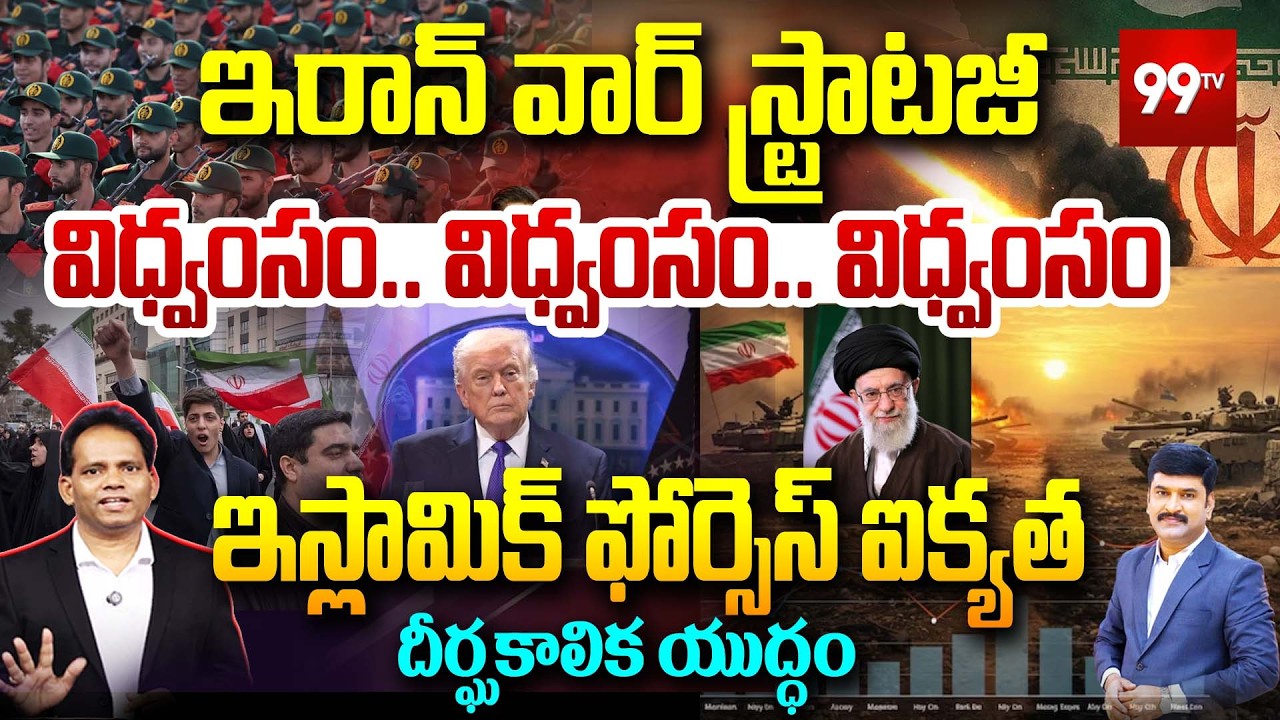 Iran’s War Strategy: ఇరాన్  వార్ స్ట్రాటజీ  | Regional Unity, Long-Term Attrition | Iran vs USA