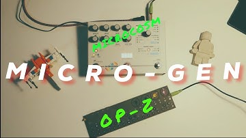 MICRO-GEN  ||  OP-Z and Microcosm Generative Ambient