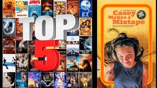 Hangin at the Video Shop - Top 5 Steven Spielberg Films and Review of Casey Makes a Mixtape (2025) @VideoTasties