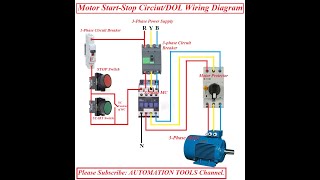 Siemens S7-200 PLC Basic Programming (Motor Start-Stop).
