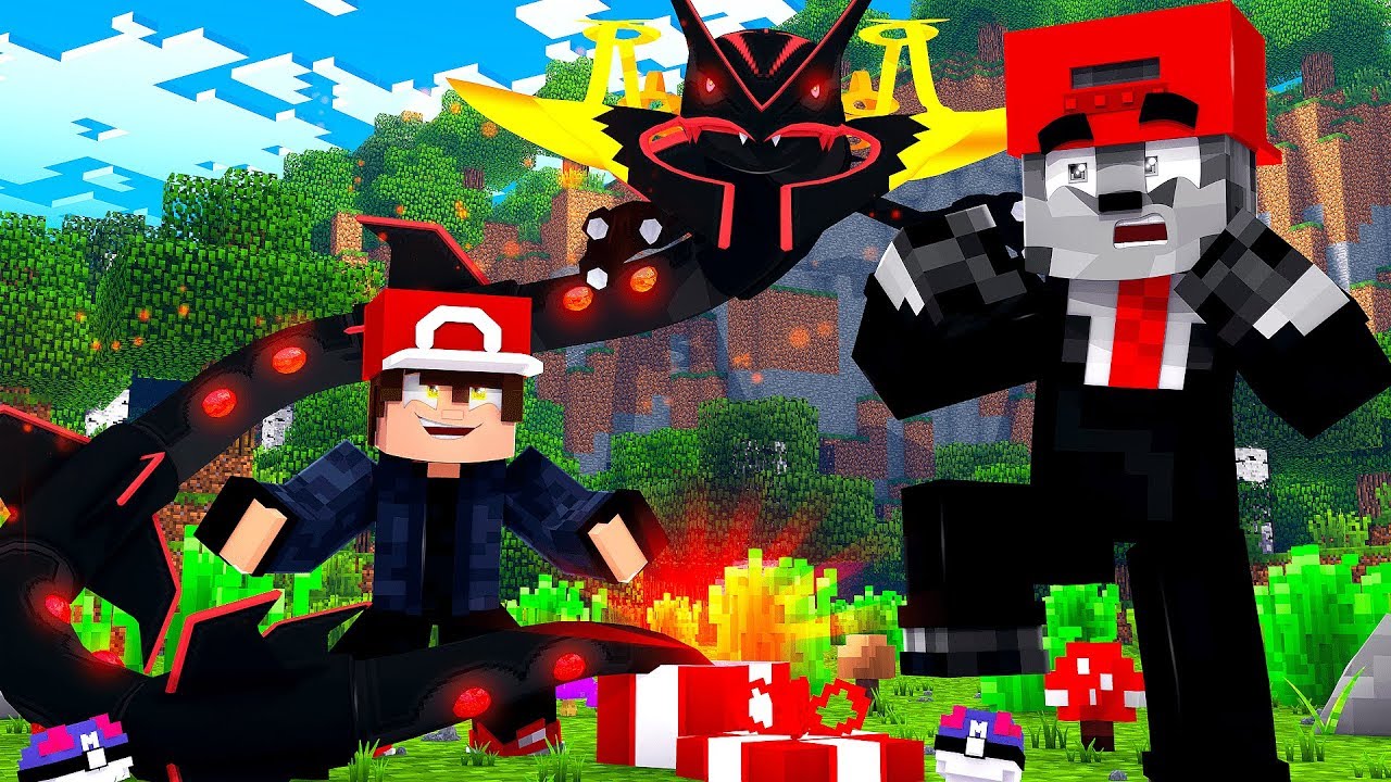 GANHEI de PRESENTE o POKÉMON MEGA e SHINY RAYQUAZA na SÉRIE no MINECRAFT