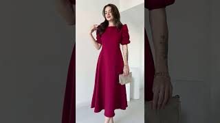 *MOST TRENDING* *Balloon Maxi*Fabric : *Georgette**2 size available**Medium / Large**Medium size