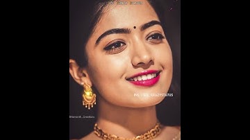Rashmika Mandana Photo Transition Status | VN STATUS | Rashmika Mandana