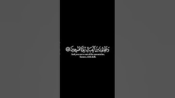 أتتركون في ما ههنا آمنين | #كرومات_قرآن للقارئ محمود خليل الحصري رحمه الله.