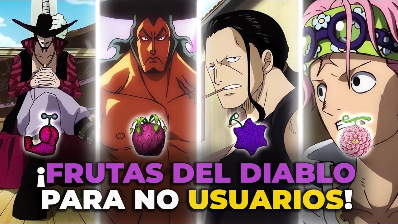 Las 6 Frutas del Diablo de One Piece más poderosas