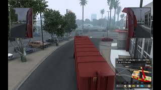 American Truck Simulator - Säiliökontti Los Angelesista San Diegoon [$ 3 487] (Pikakeikka)
