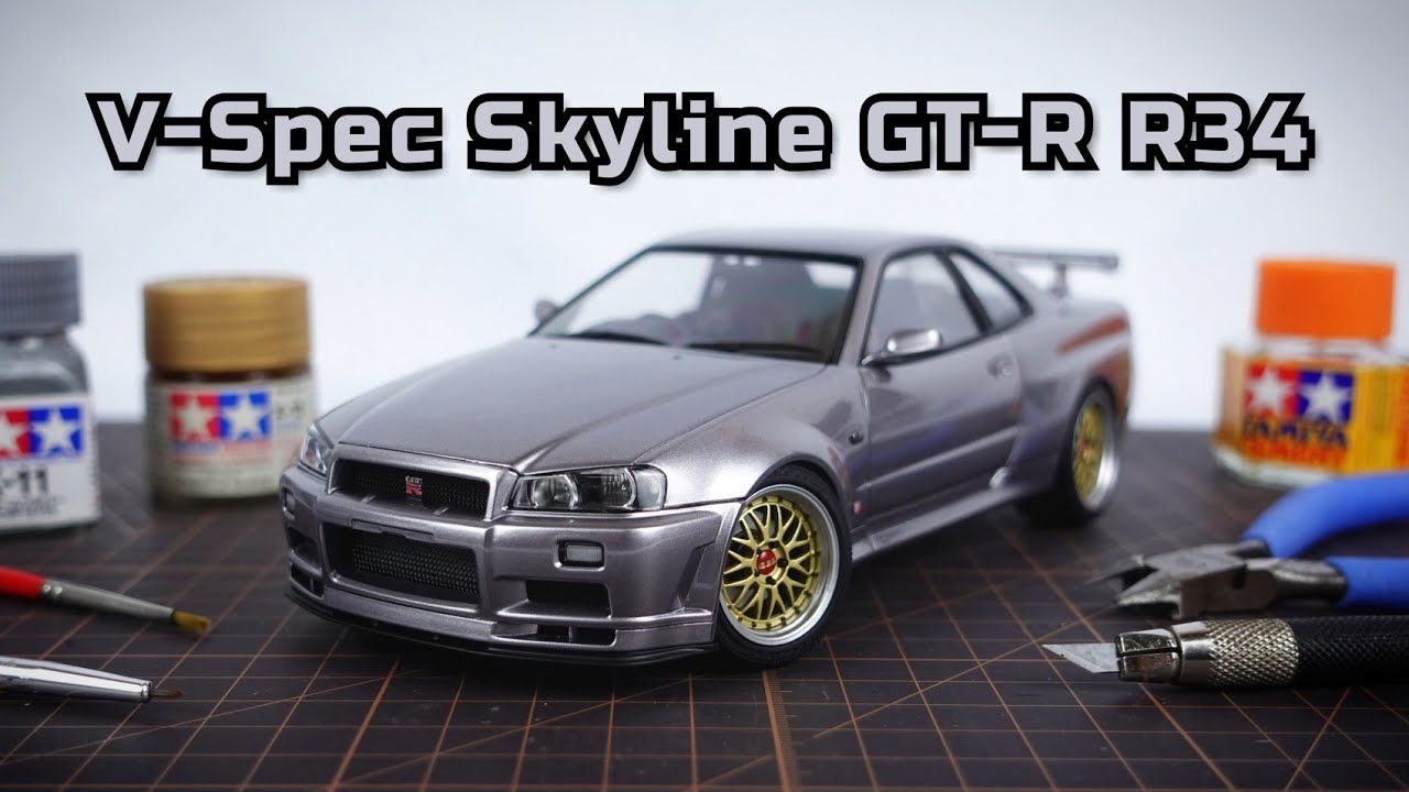 Maquette Tamiya voiture Nissan GT-R 1/24