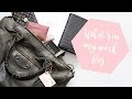 What's in my work bag | Balenciaga work bag  | Style playground