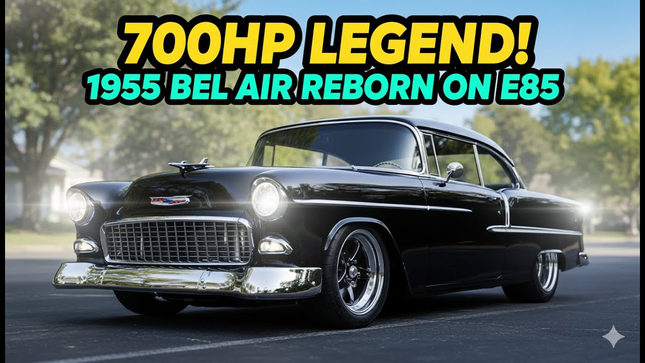 1955 Chevy Bel Air Unleashed – A Classic Icon Reborn With 700