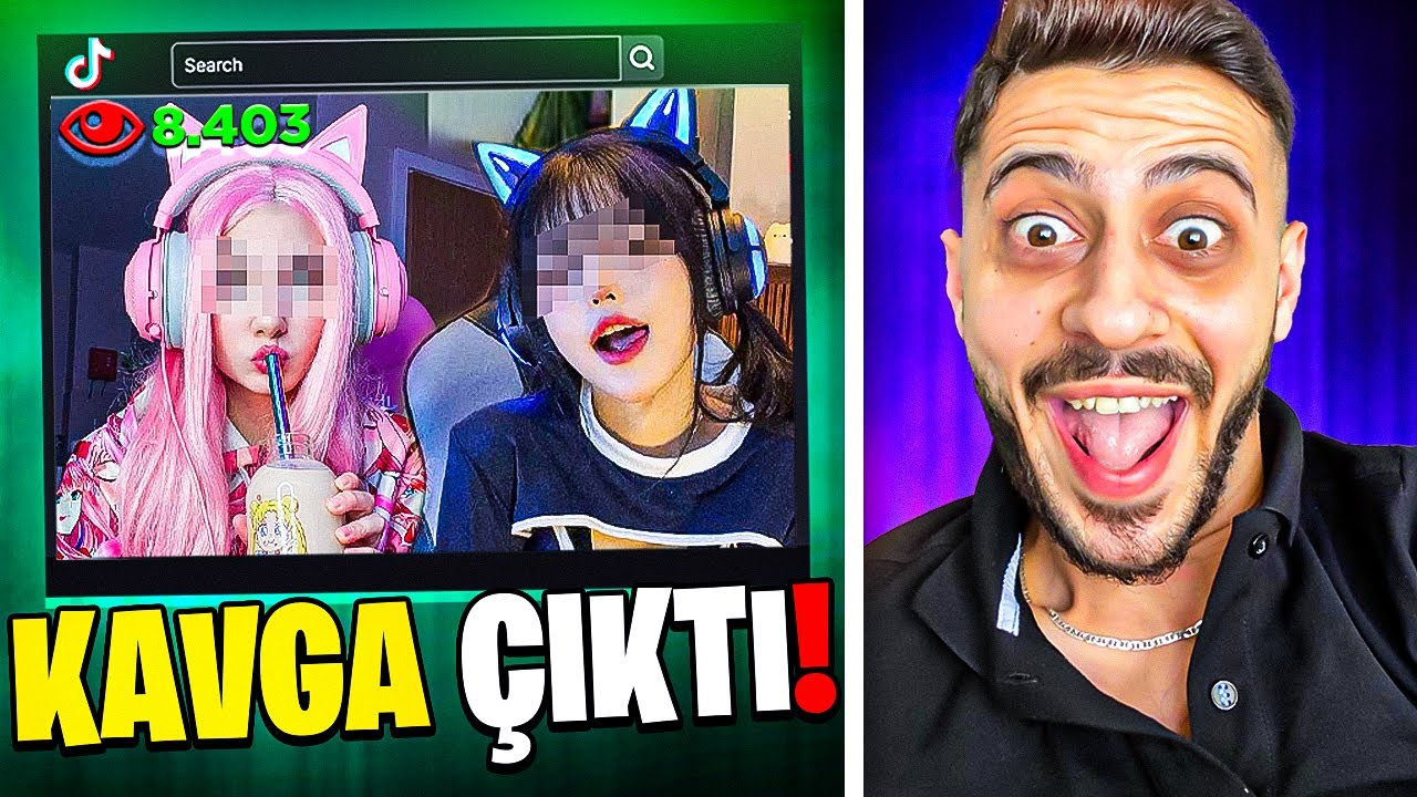 KÜFÜRBAZ 2 KIZ YAYINCIYI GHOSTLADIM!! KÜFÜR ETTİLER (KAVGA ÇIKTI)😡