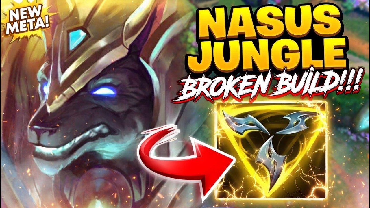 HOW to NASUS jungle in SEASON 16!!!