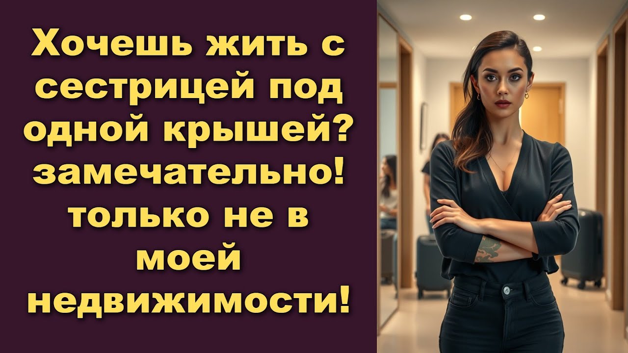 Хочешь жить с сестрицей под одной крышей замечательно только не в моей недвижимости