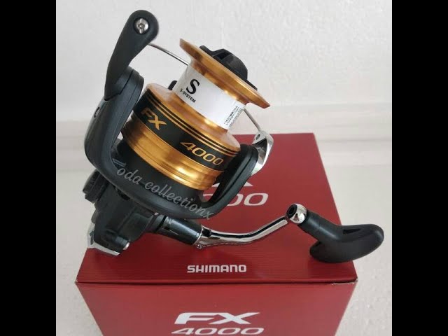 Shimano FX 4000 Series Fishing Reel, Unboxing