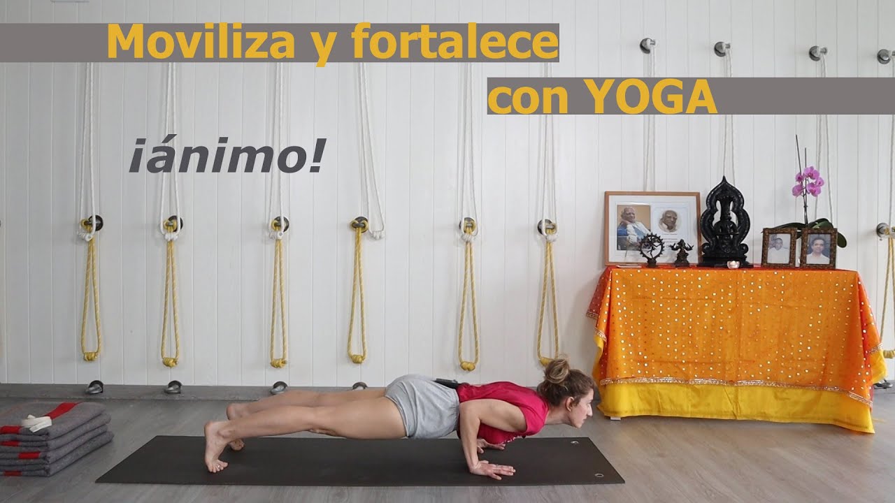 Moviliza y fortalece con esta práctica de Yoga IYENGAR