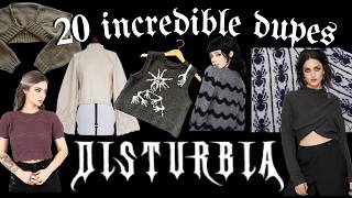 I found 20 knitting disturbia dupes!! 🕸️ gothic & alt pieces to DIY instead of buying $$$ corpo slop