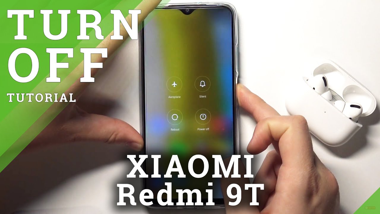 How to Switch Off XIAOMI Redmi 9T – Force Shutdown - YouTube